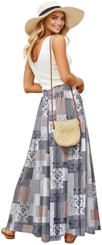 Wide Leg Palazzo Pants Summer Flowy Floral Casual Culottes …